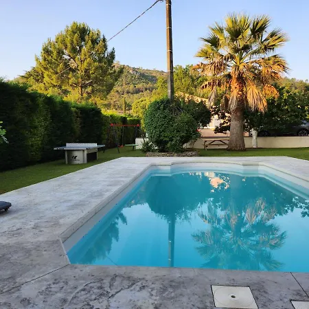 La Bastide Bleue Villa Anduze Exterior photo